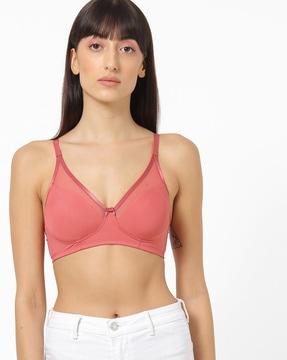 non-padded side-shaper bra