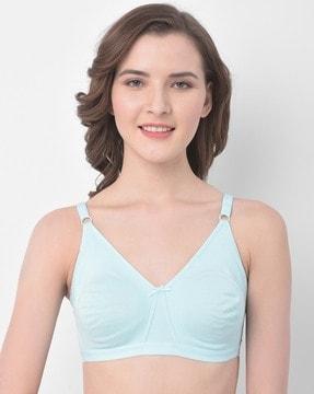 non-padded t-shirt bra with adjustable straps