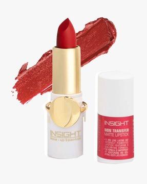 non transfer matte lipstick - riot