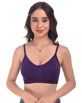 non-wired full-coverage sports bra