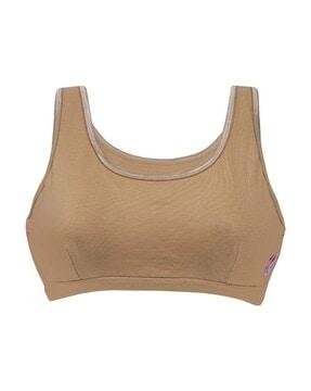 non-wired full-coverage sports bra