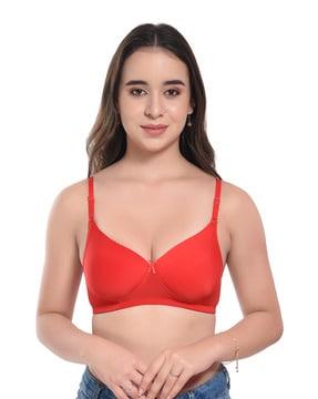 non wired heavily-padded bra