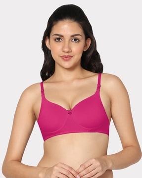 non-wired lightly padded bra