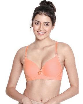 non-wired lightly padded bra