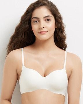 non wired lightly-padded bra