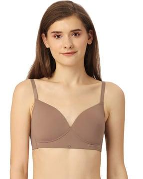 non-wired lightly-padded t-shirt bra