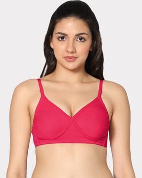 non-wired non-padded bra