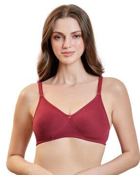 non-wired non-padded bra