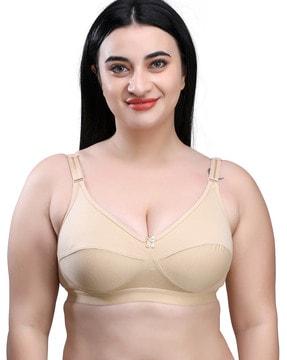 non-wired non-padded bra