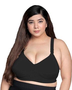 non-wired non-padded bra