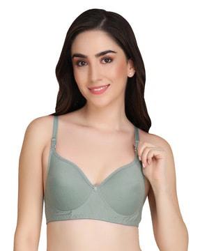 non-wired non-padded bra