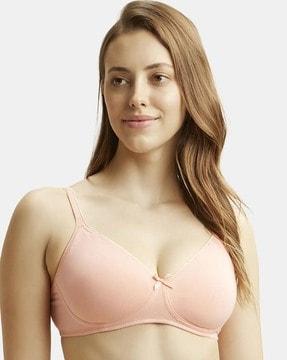 non-wired non-padded bra