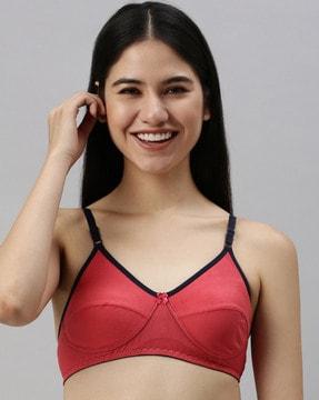 non-wired non-padded bra