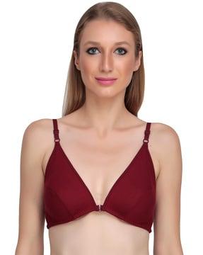 non-wired non-padded cotton bra