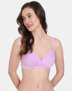 non-wired nursing bra with adjustable straps