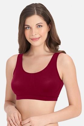 non-wired regular strap non-padded women's everyday bra - beetle