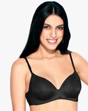 non-wired t-shirt bra with 3/4th coverage