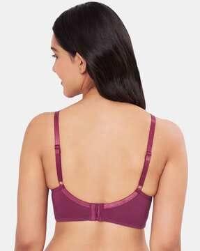 non-wired t-shirt bra with adjustable strap