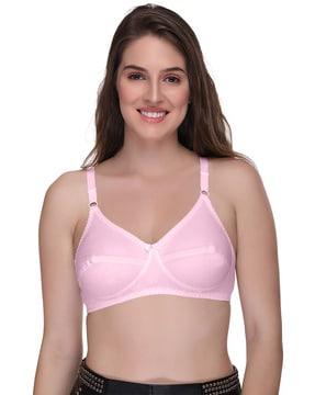 non-wired t-shirt bra with adjustable strap