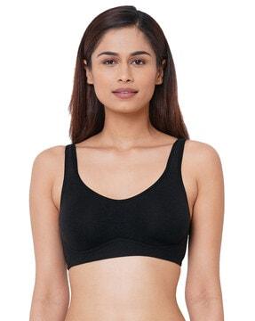 non-wired total-support bra