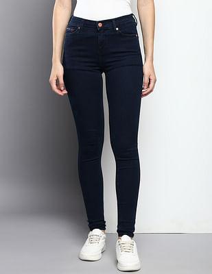 nora skinny fit mid rise jeans