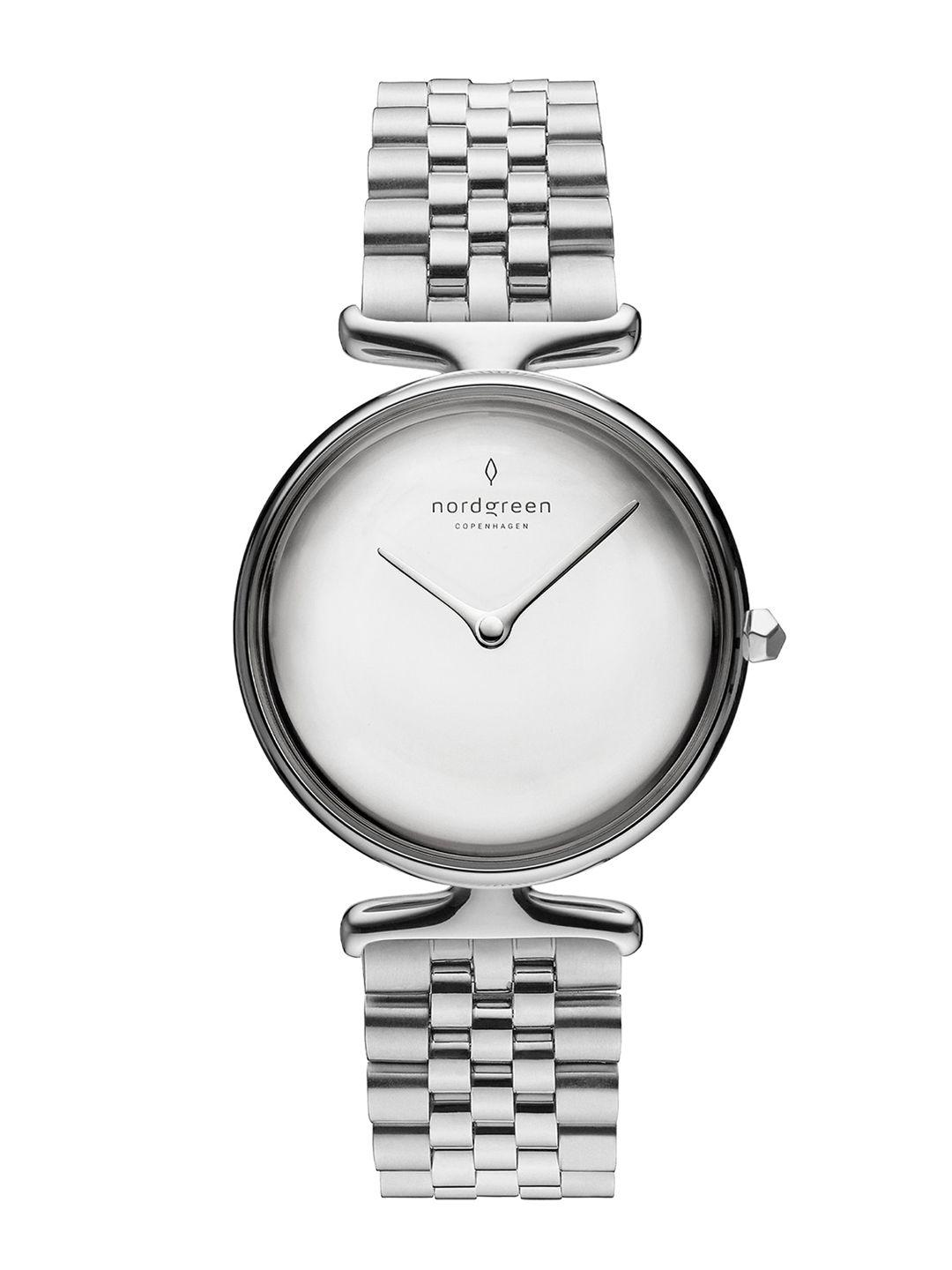 nordgreen women stainless steel oval analogue watch 5714205029283