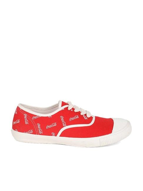 north star by bata men's red casual sneakers