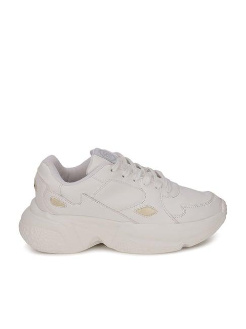 north star by bata women's off white running shoes