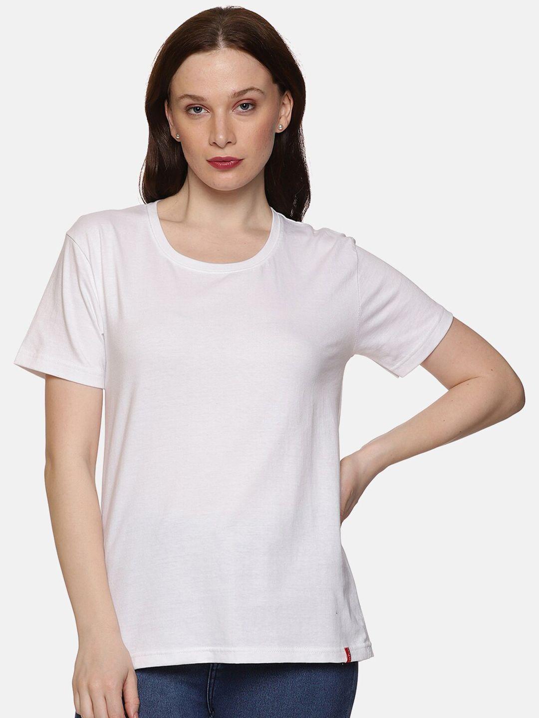 not yet by us round neck cotton t-shirt