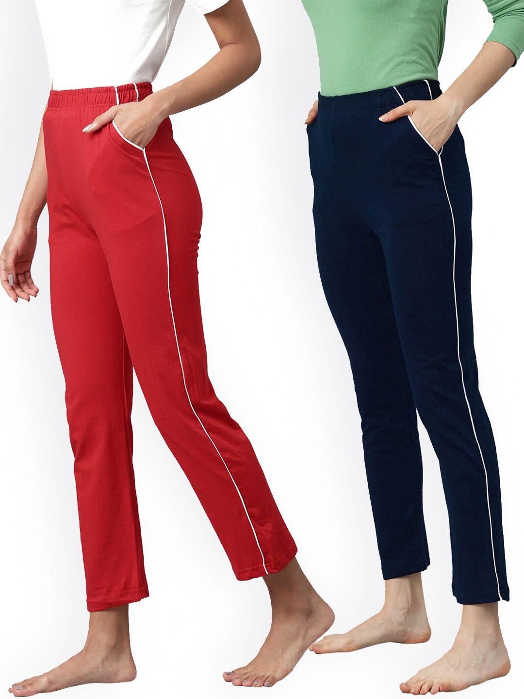 not yet by us women pack of 2 solid cotton lounge pants