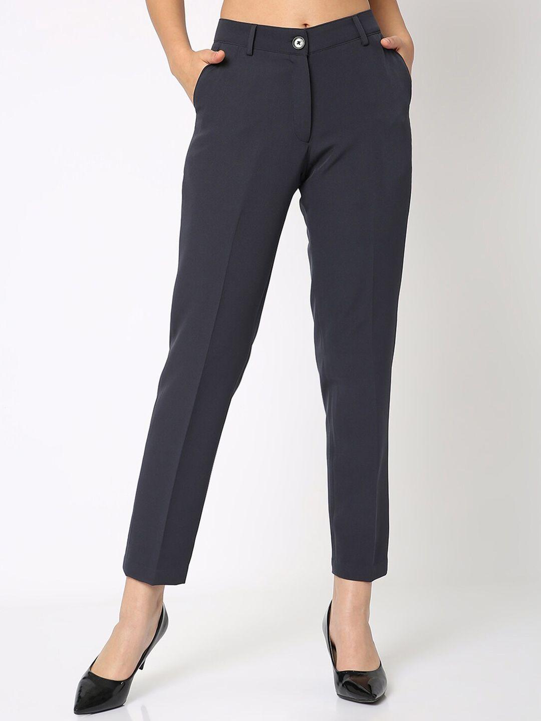not so pink women comfort mid-rise trousers