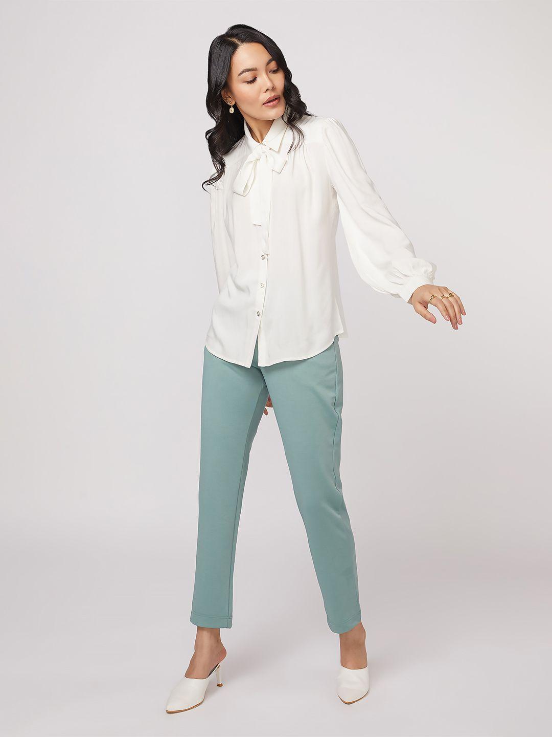 not so pink women white casual shirt