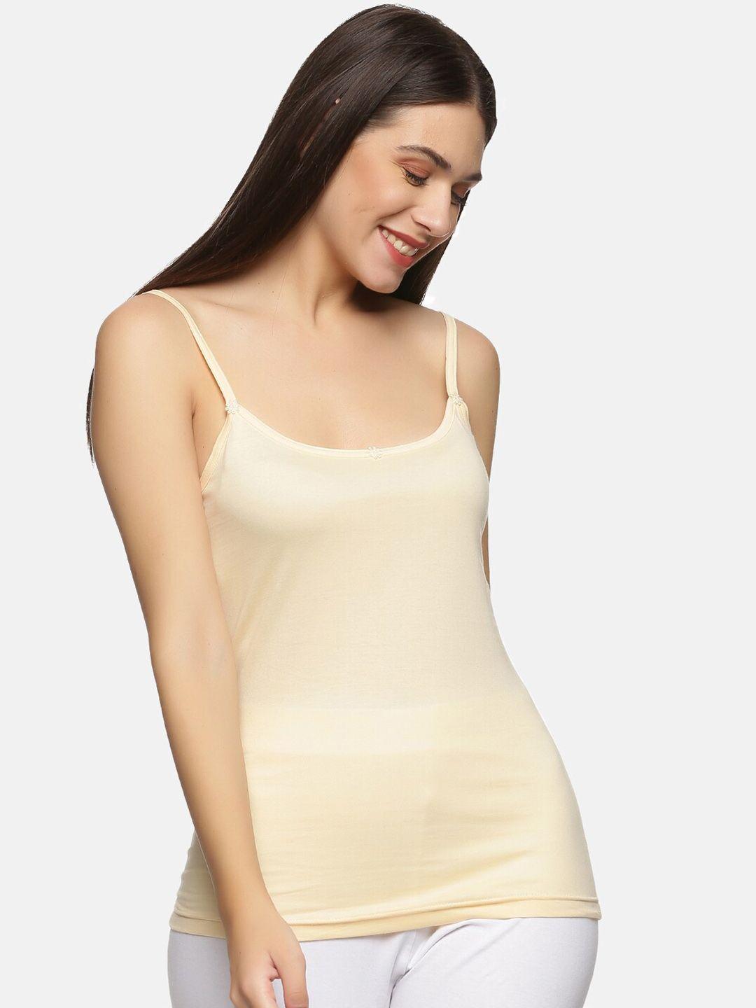 not yet by us women pack of 3 cream solid camisole