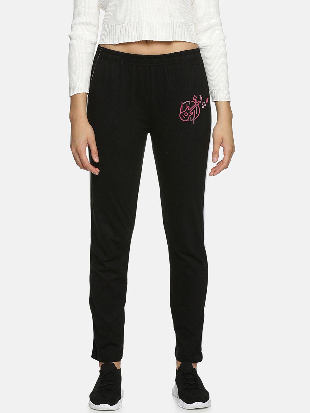 not yet by us women printed cotton track pants