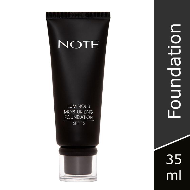 note luminous moisturizing foundation - 06 dark honey