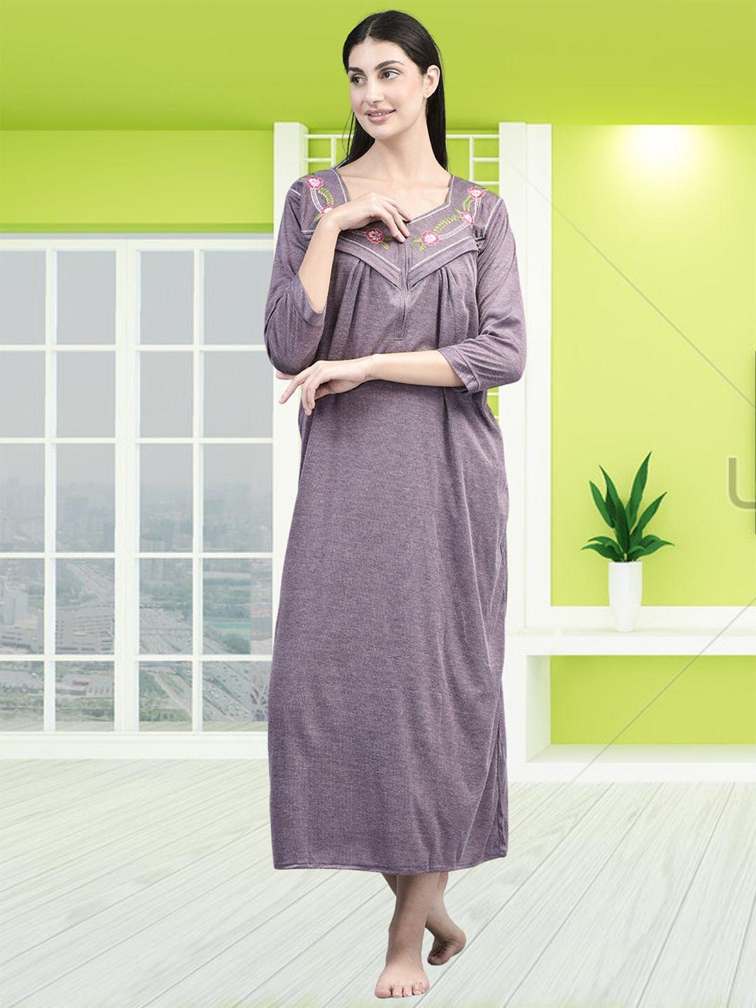 noty v-neck nightdress