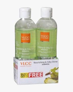 nourishing & silky shine shampoo - 350 ml