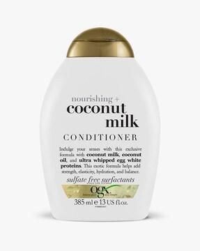 nourishing coconut milk conditioner