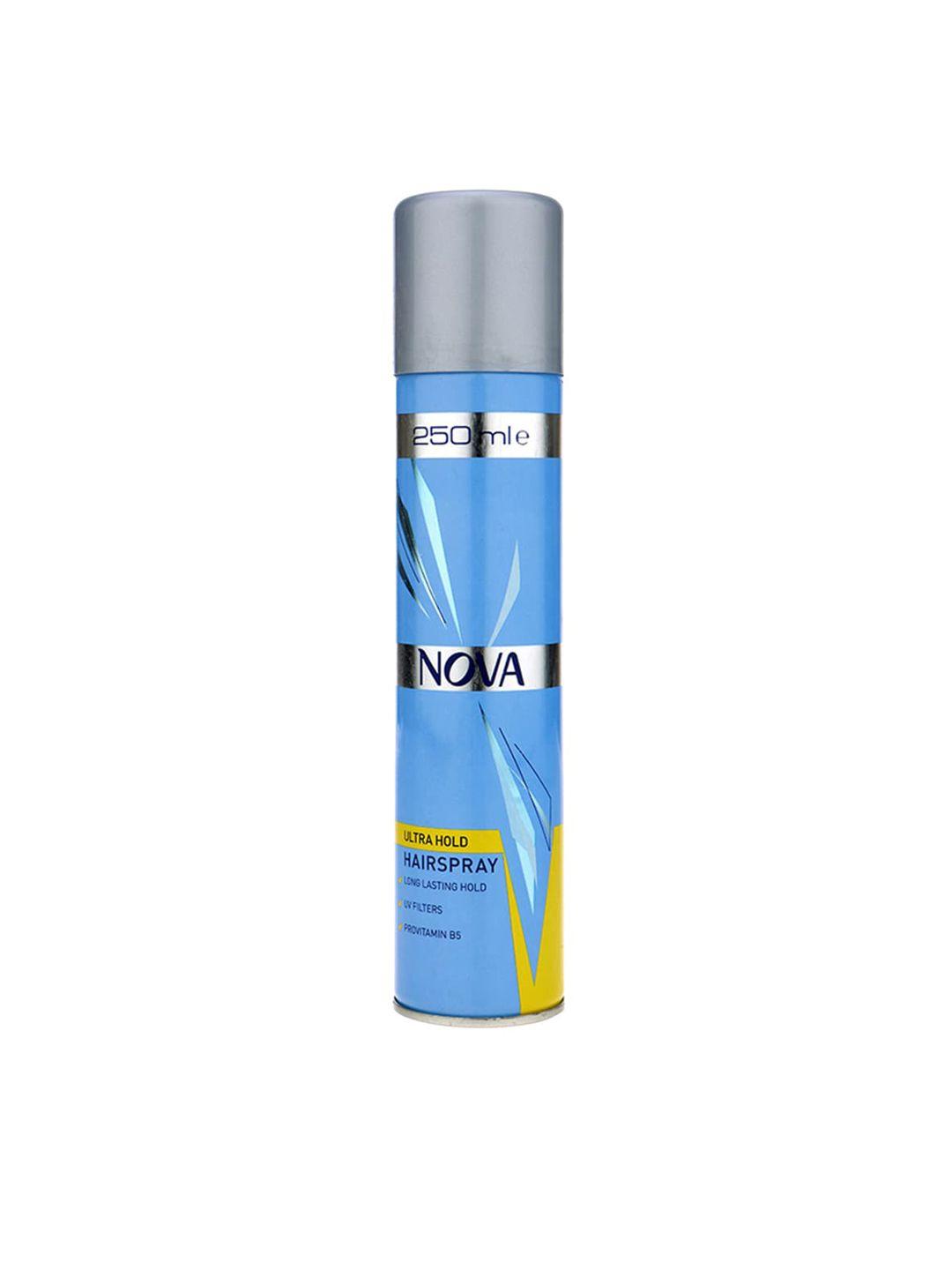 nova ultra hair spray blue 250ml