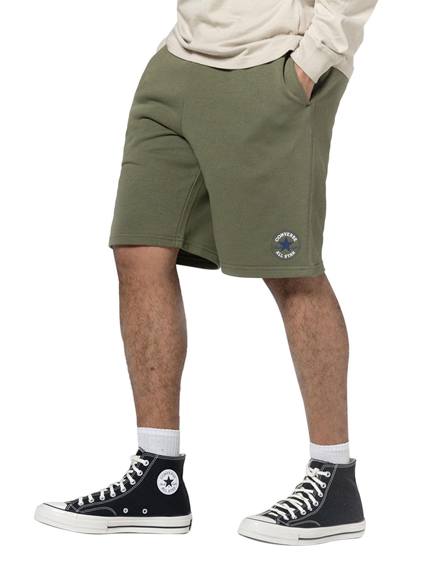 novelty chuck patch shorts