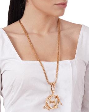 novelty pendant long necklace