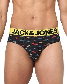 novelty print regular  brief