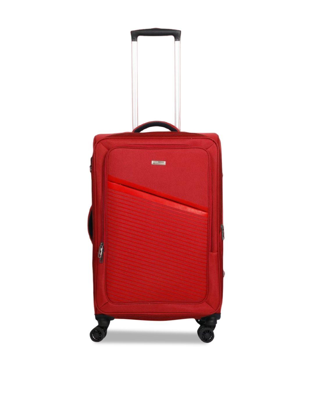 novex soft-sided large trolley suitcase