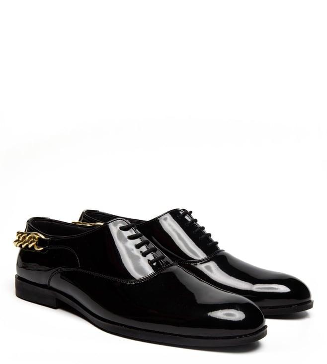 nr by nidhi bhandari black derby shoes