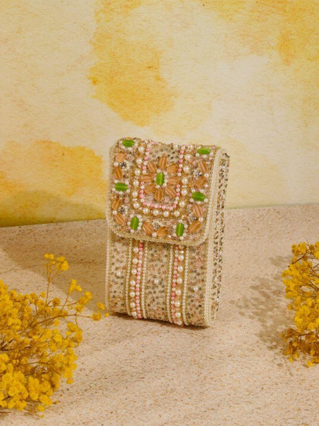 nr by nidhi rathi embroidered purse clutch