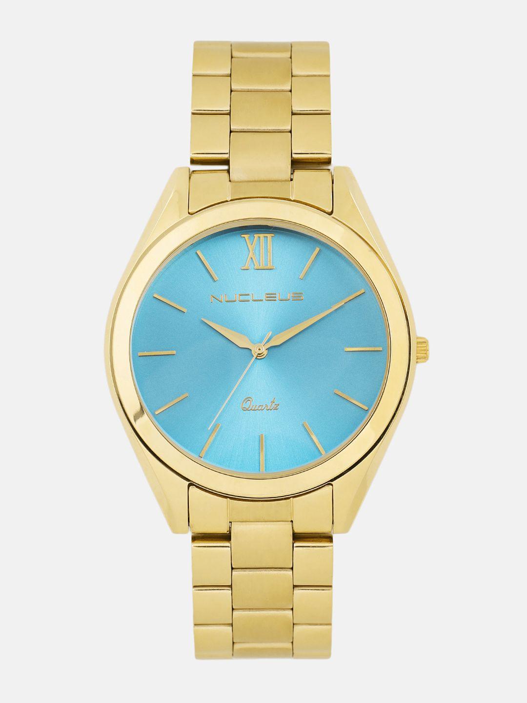 nucleus women blue analogue watch nmksggb