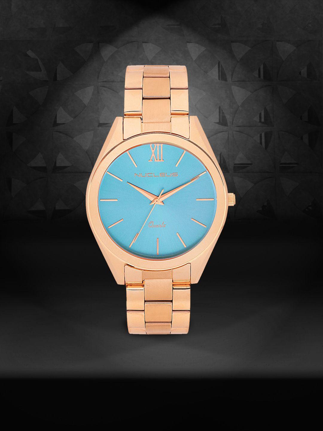 nucleus women blue analogue watch nmksrgrgb