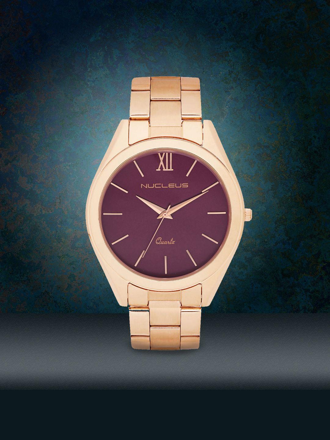 nucleus women purple analogue watch nmksrgrgbri