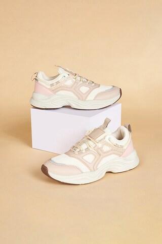 nude pink sport shoes