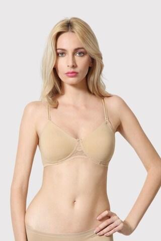 nude solid women regular fit bra